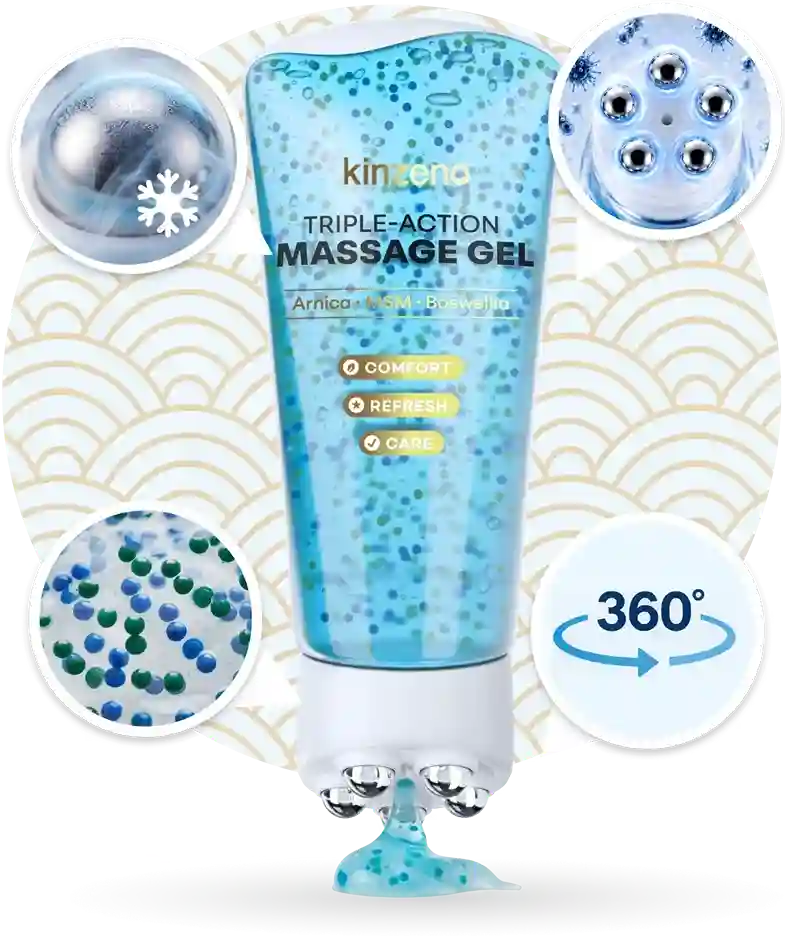 Kinzeno Magnetic Gel Roller Comfort Refresh Care