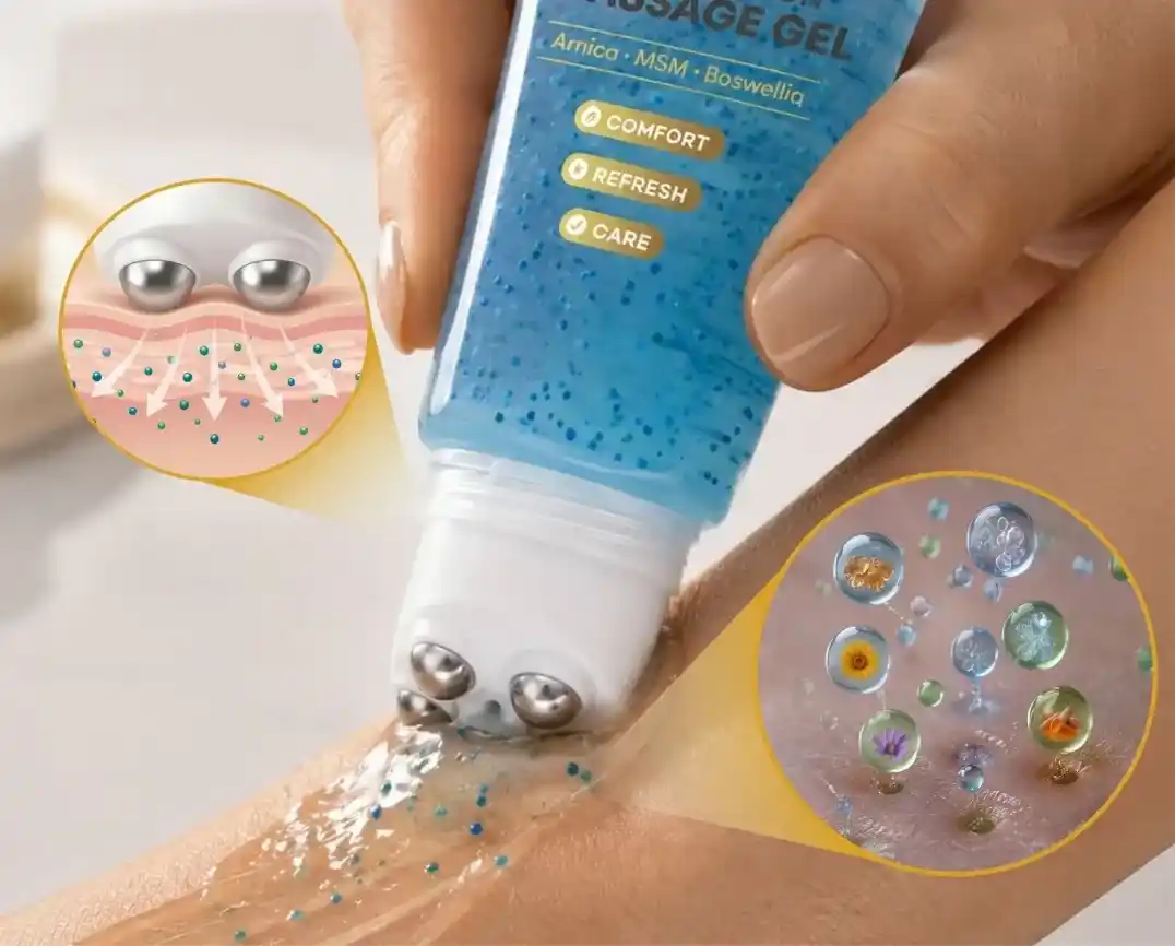 Kinzeno Gel Roller Natural Plants and Minerals